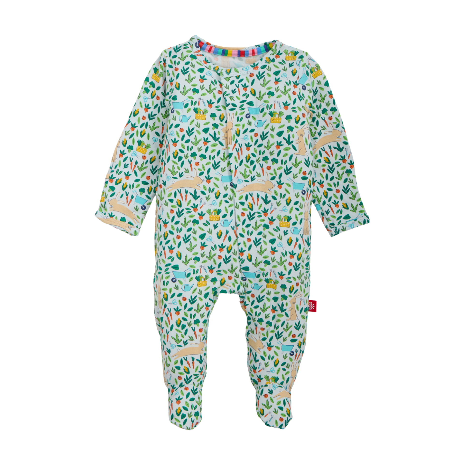 Bunny Garden Footie