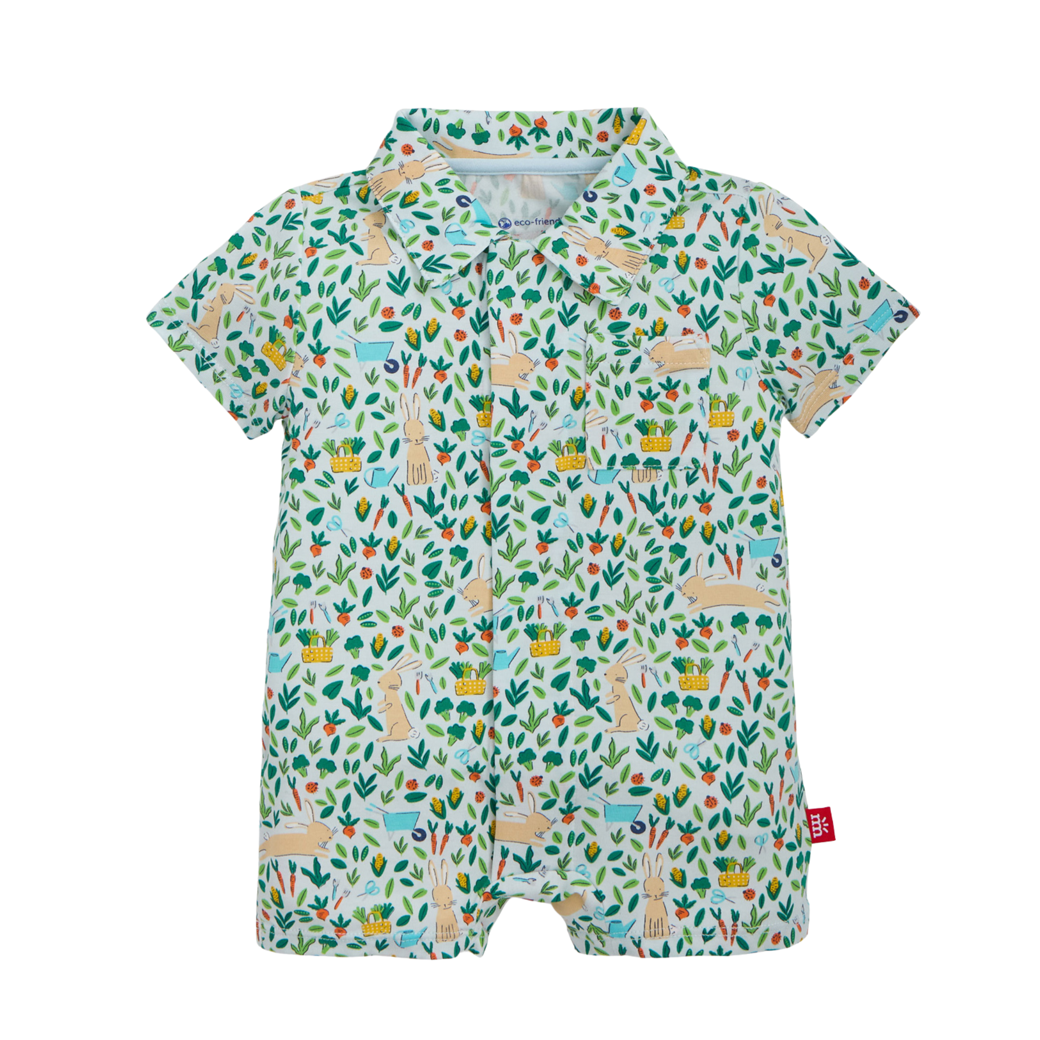 Bunny Garden Short Romper
