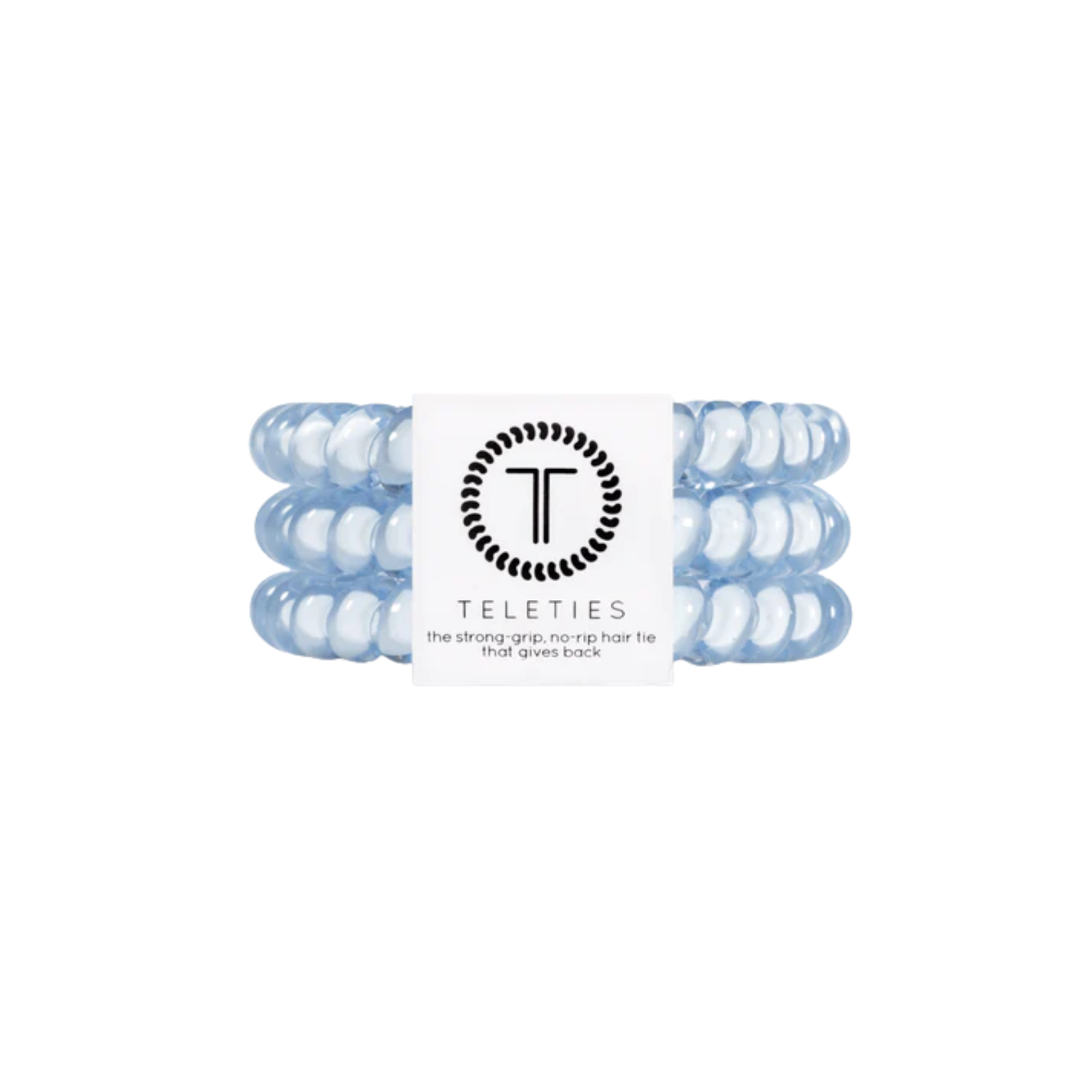 Washed Denim Hair Ties
