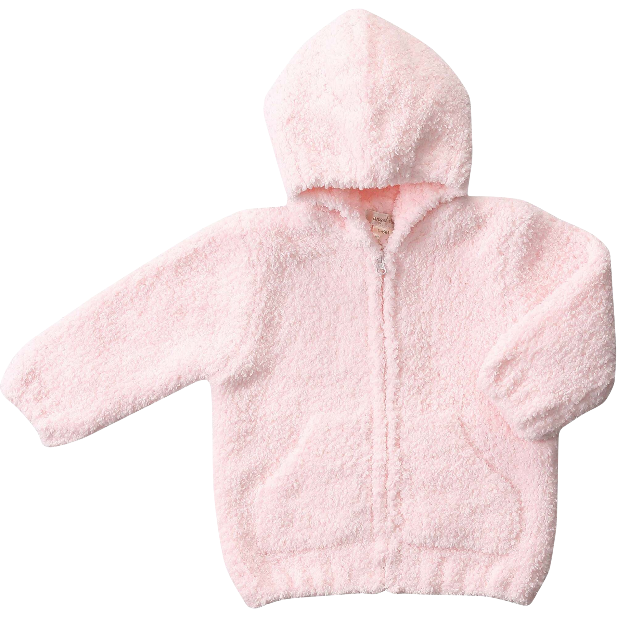 Chenille Hooded Jacket - Blush