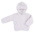 Chenille Hooded Jacket - Natural