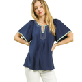 Hailey Flutter Sleeve Top