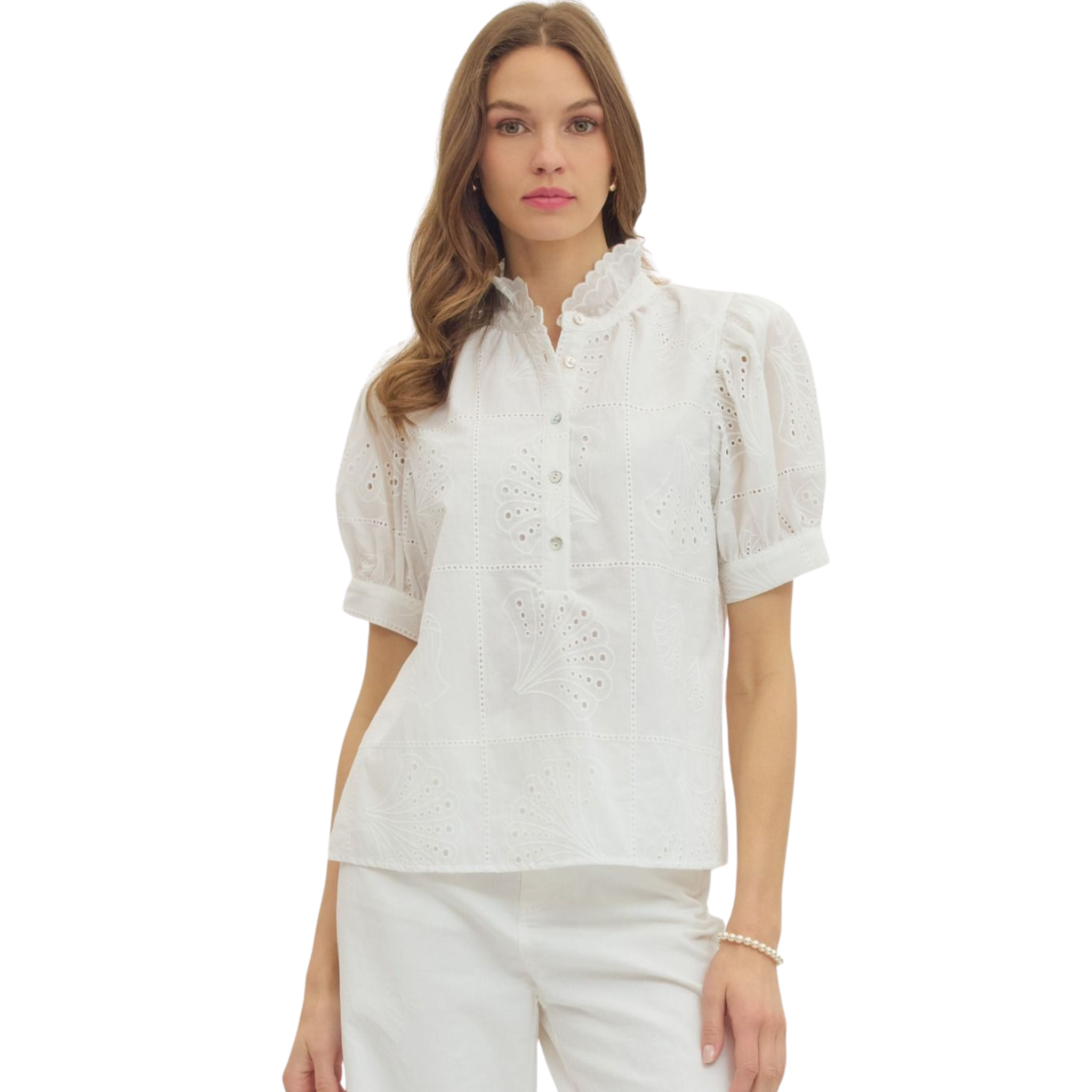 Shelley White Top