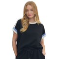 Emerson Black Stripe Top