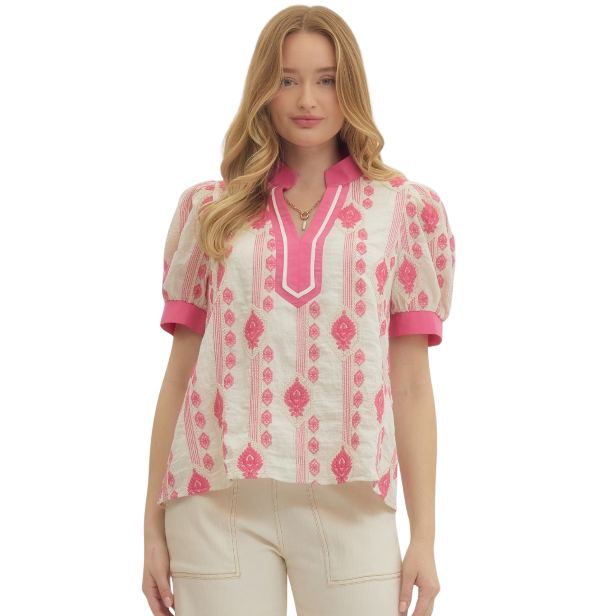 Ciara Pink Top