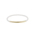 Bliss Bar Smooth Pearl 3mm Bracelet