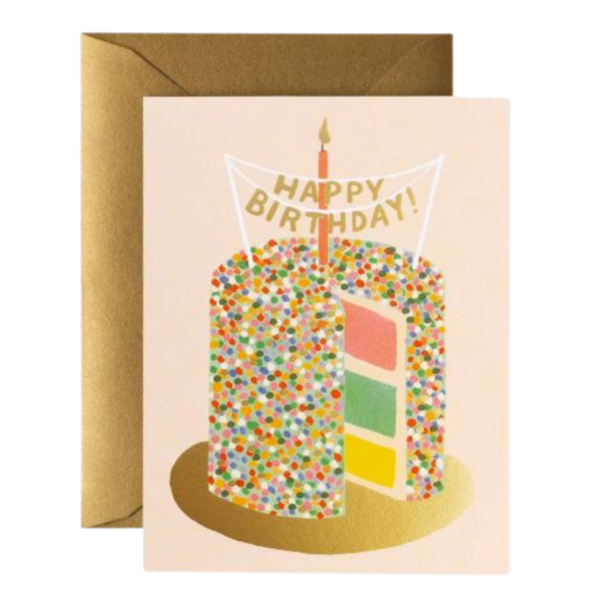 Layer Cake Birthday Card