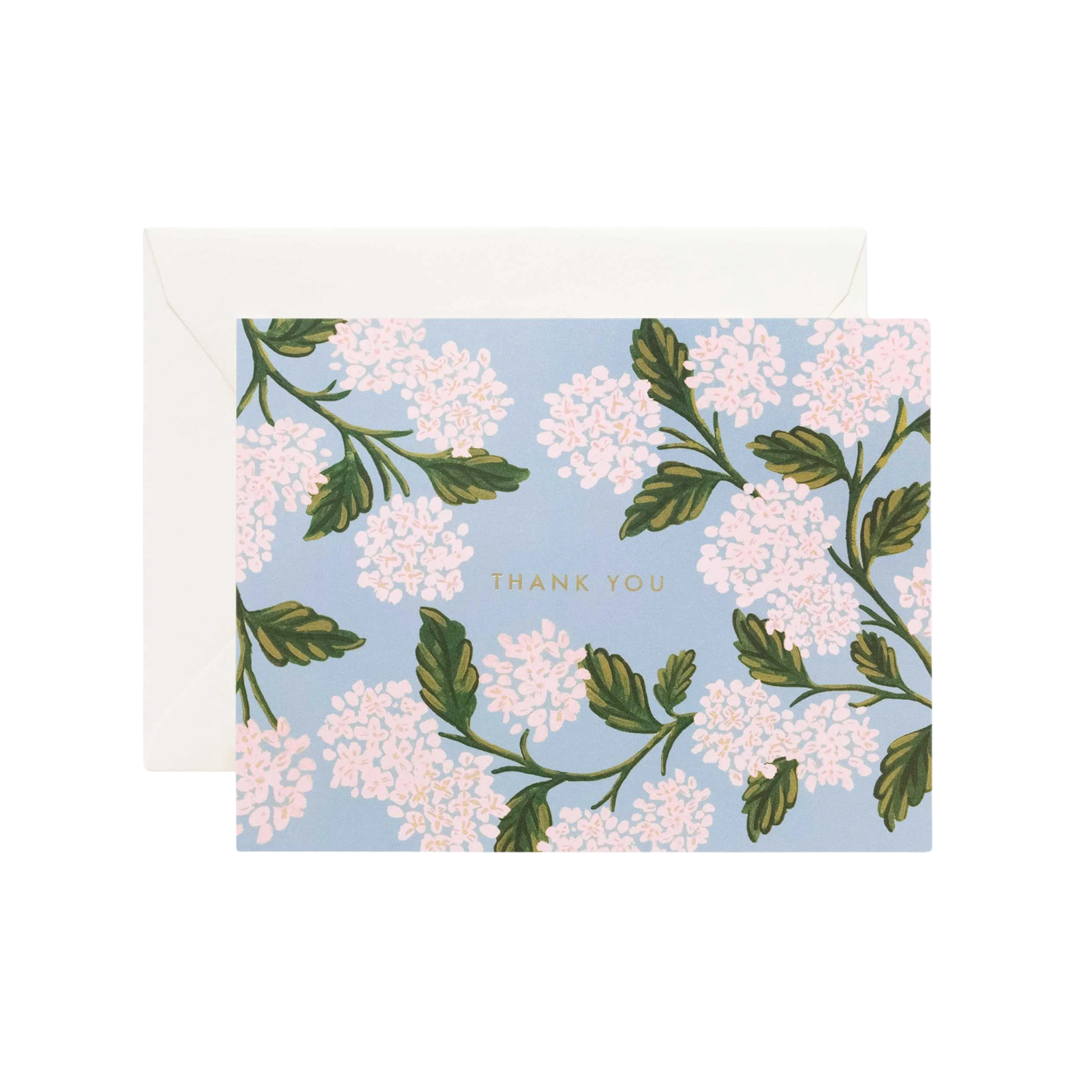 Hydrangea Thank You Card