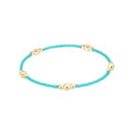 Hope Purpose Gold Bracelet- Turquoise