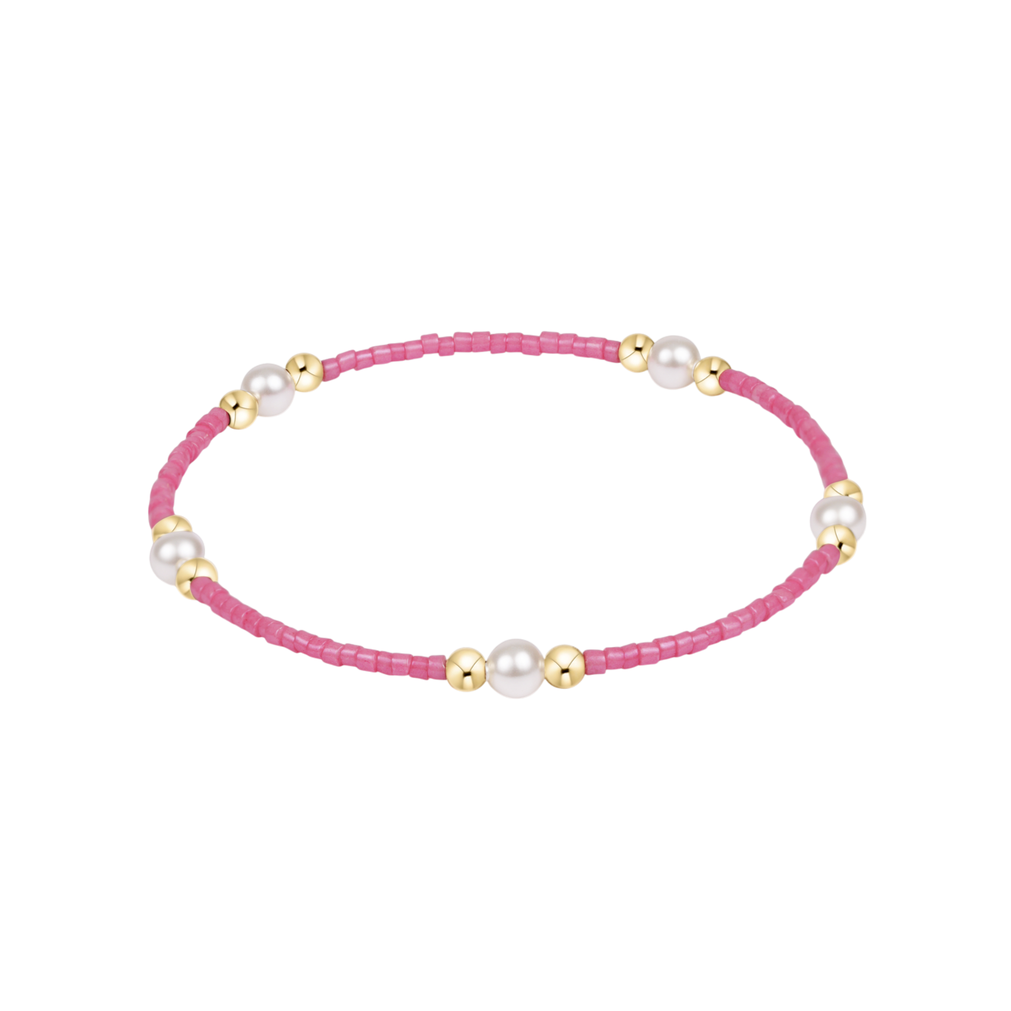 Hope Purpose Pearl Bracelet- Bubblegum