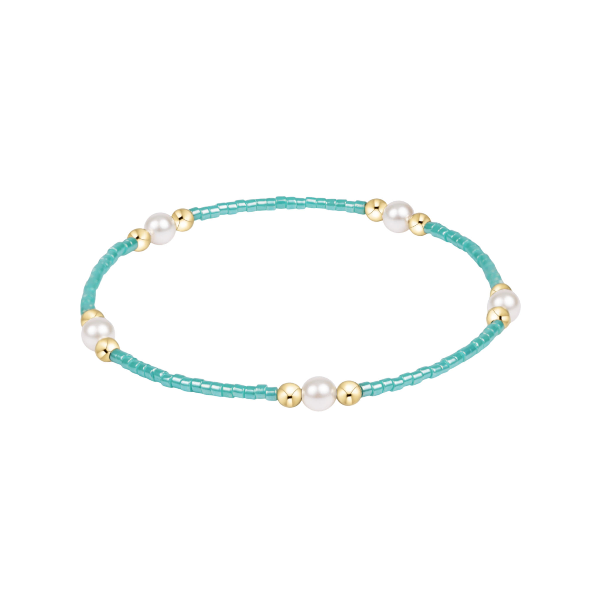 Hope Purpose Pearl Bracelet- Sea Glass