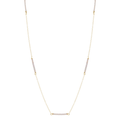 15" Choker Simplicity Chain Gold- Hope Bliss Silky White