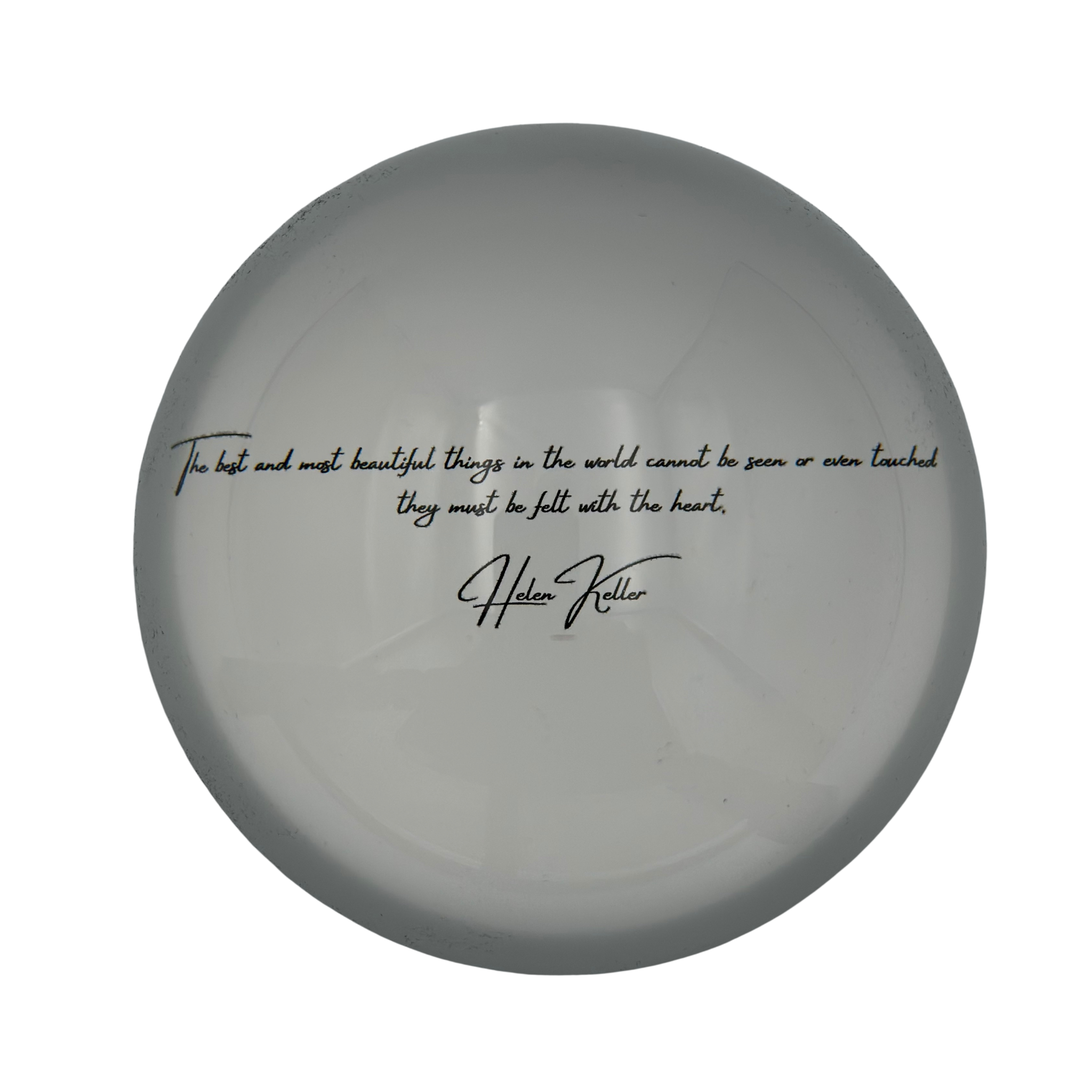 Helen Keller Quote Paperweight