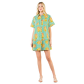 Sable Floral Green Mini Dress