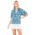 Victoria Blue Floral Top