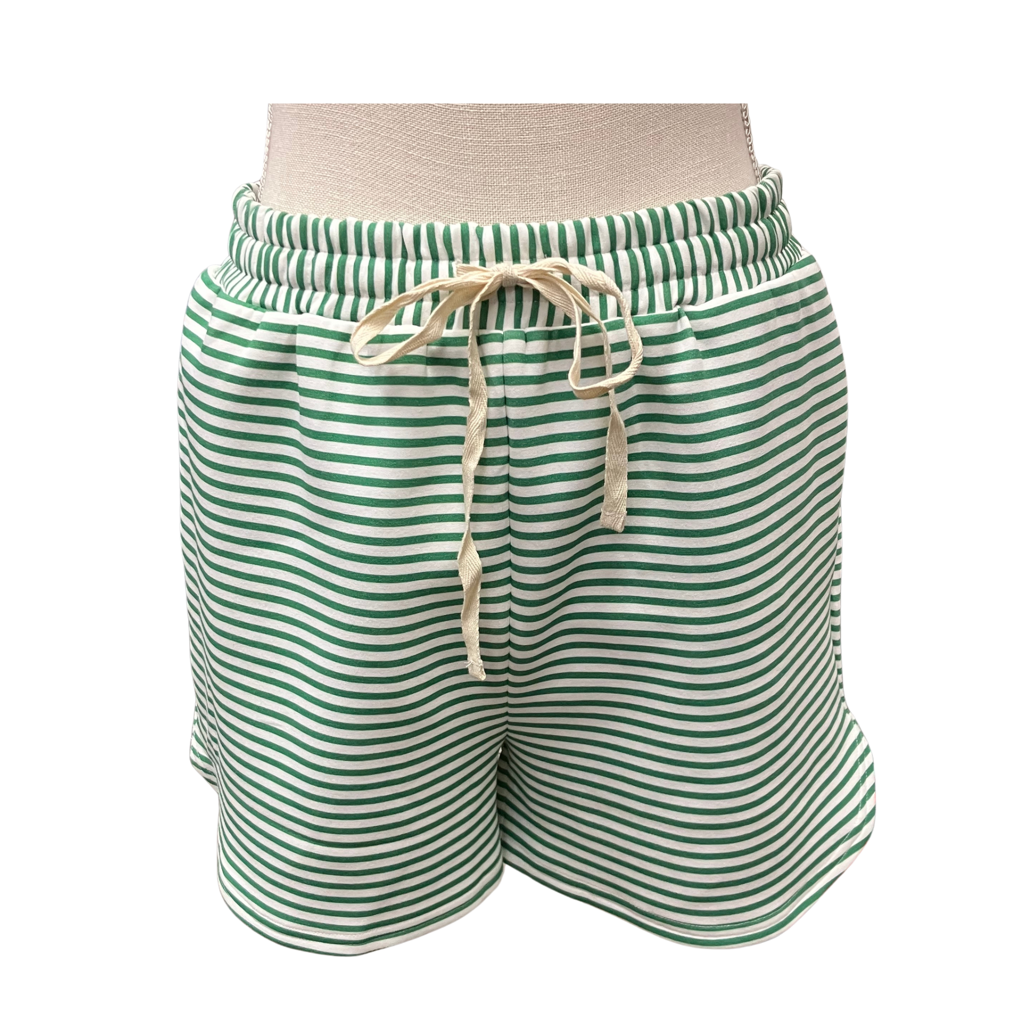 Mikayla Green Stripe Shorts