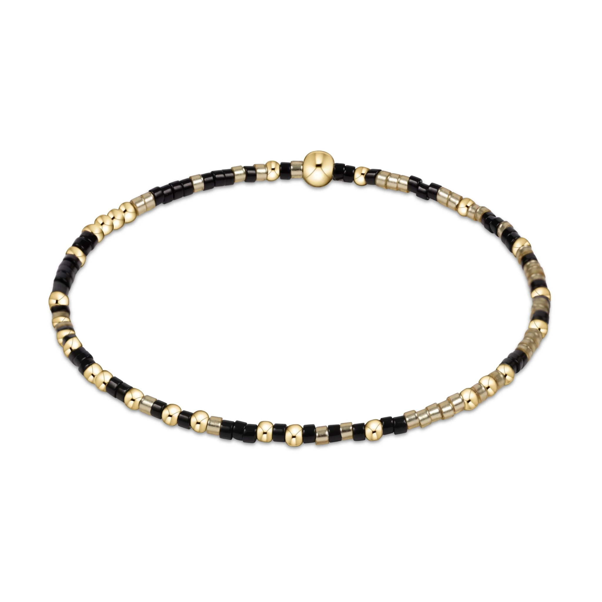 Gameday Hope Unwritten Bracelet - Gold Luster-Onyx