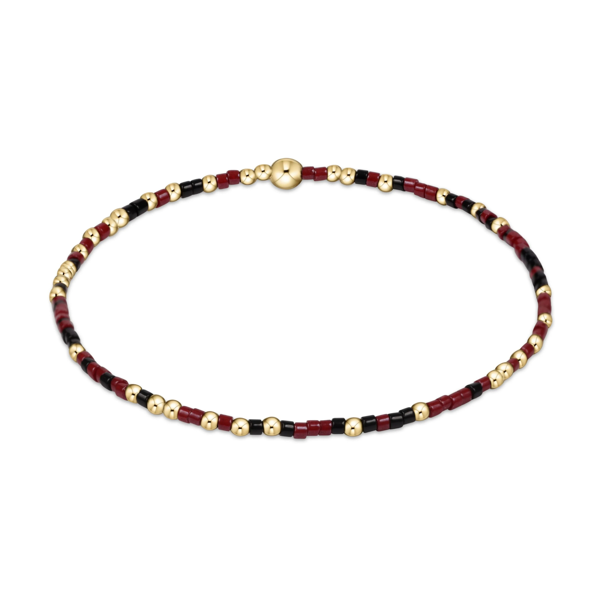 Gameday Hope Unwritten Bracelet - Wine-Onyx