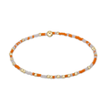Gameday Hope Unwritten Bracelet - Orange-White