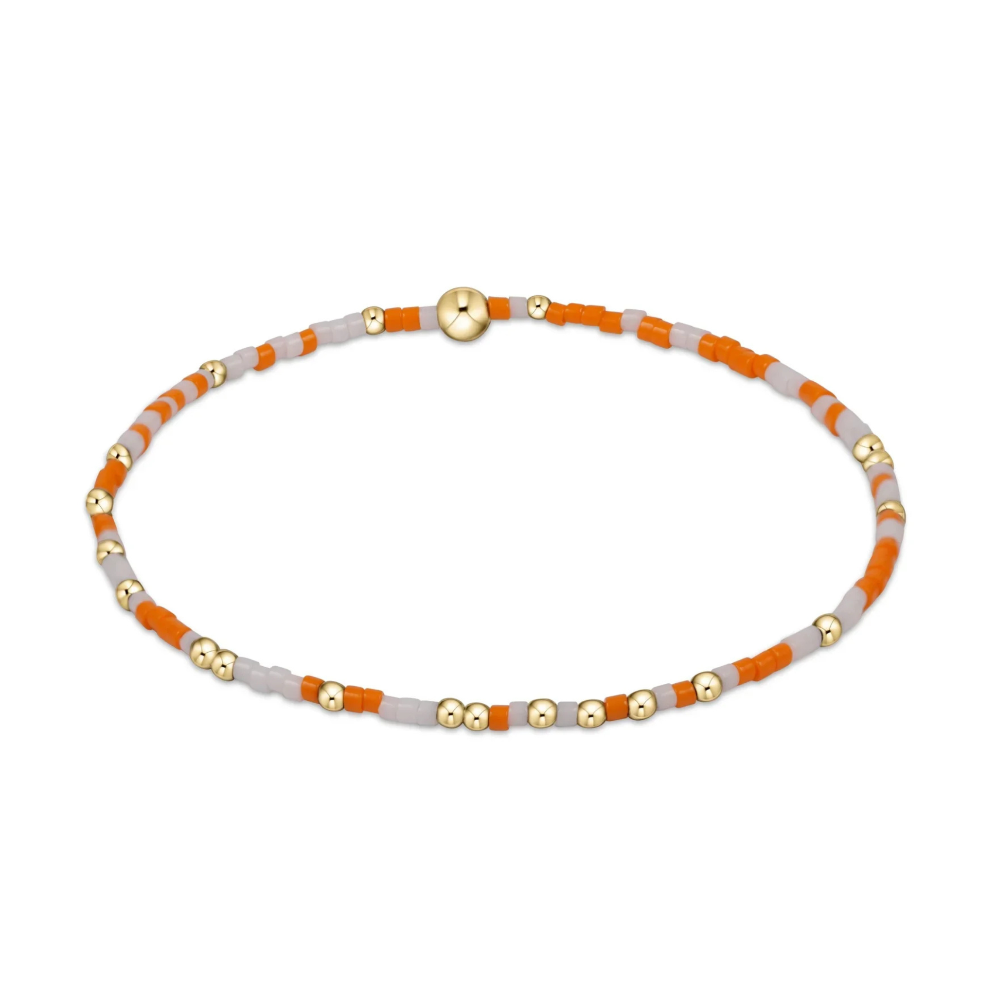 Gameday Hope Unwritten Bracelet - Orange-White