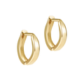 Huggie Gold 0.5" Hoop