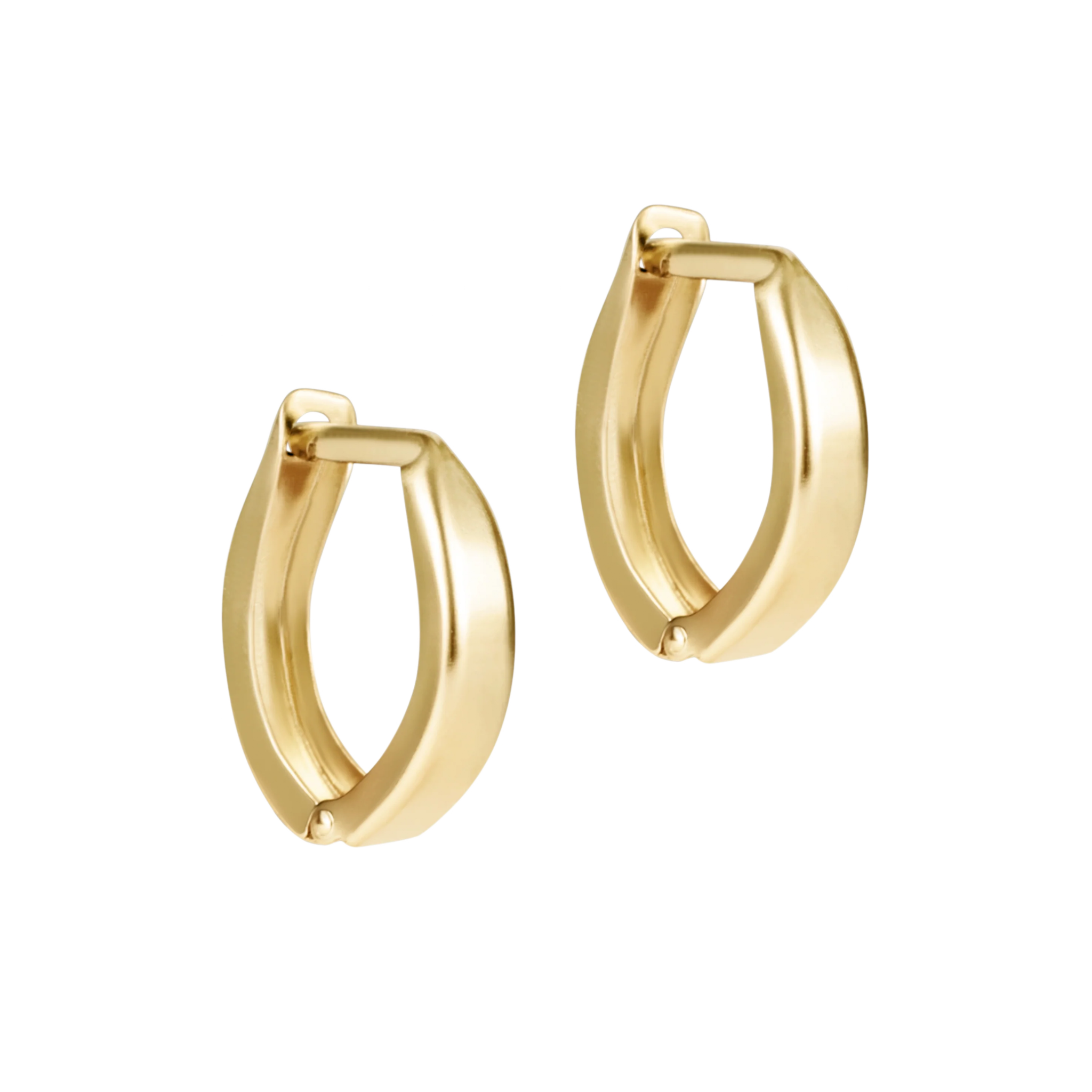 Huggie Gold 0.5" Hoop