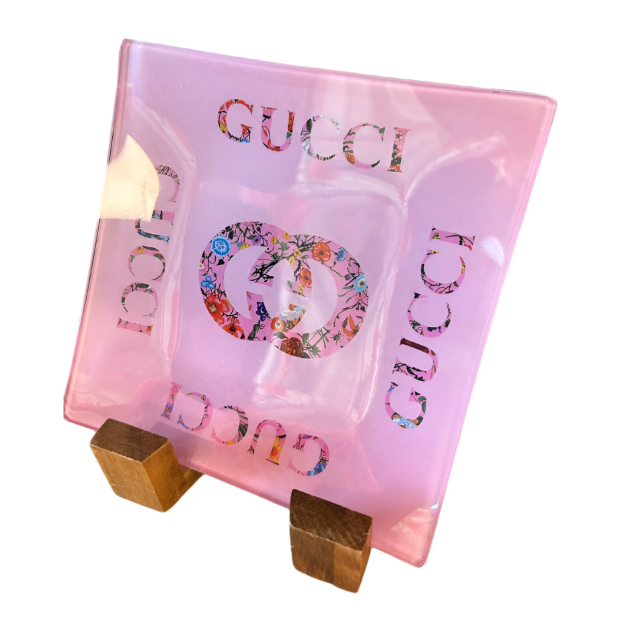 GG Floral Tray