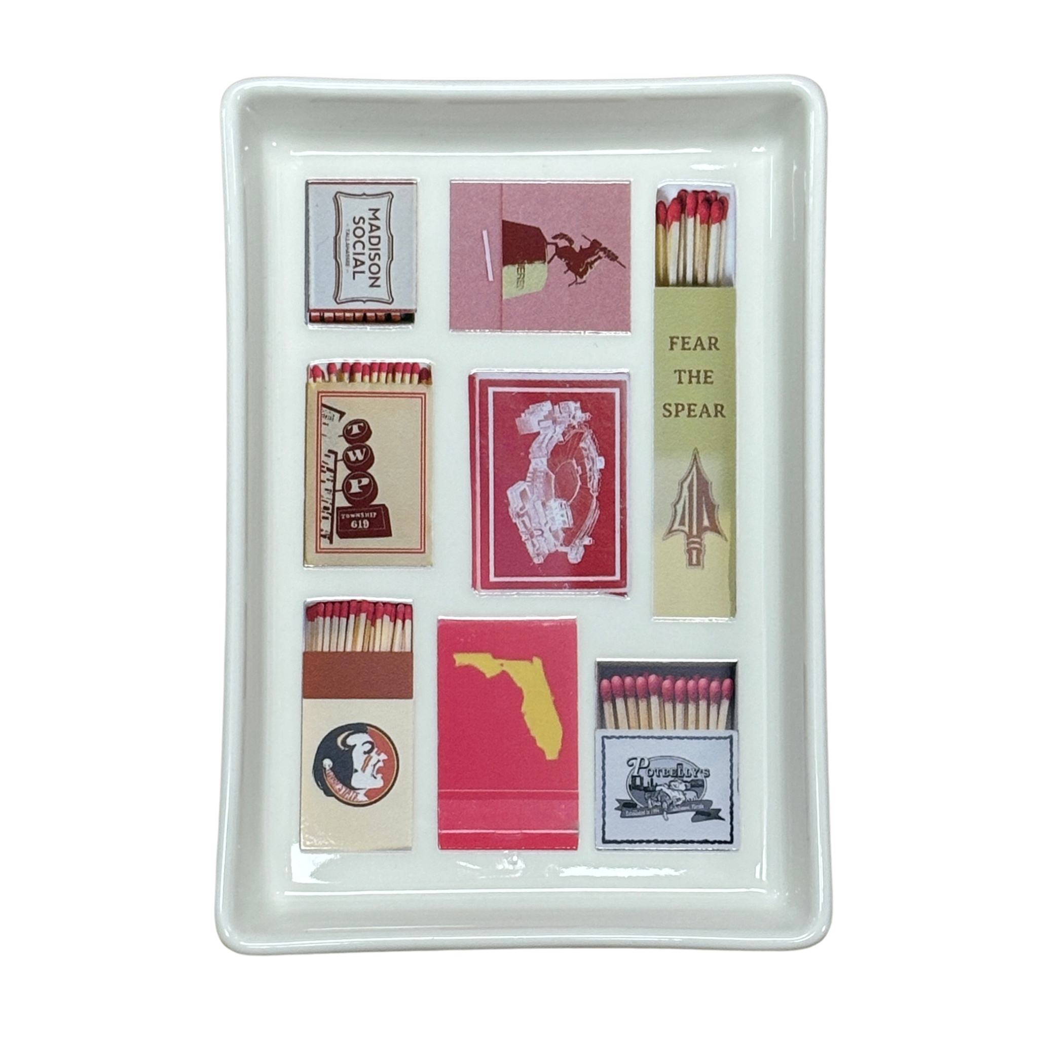 FSU Matches Tray