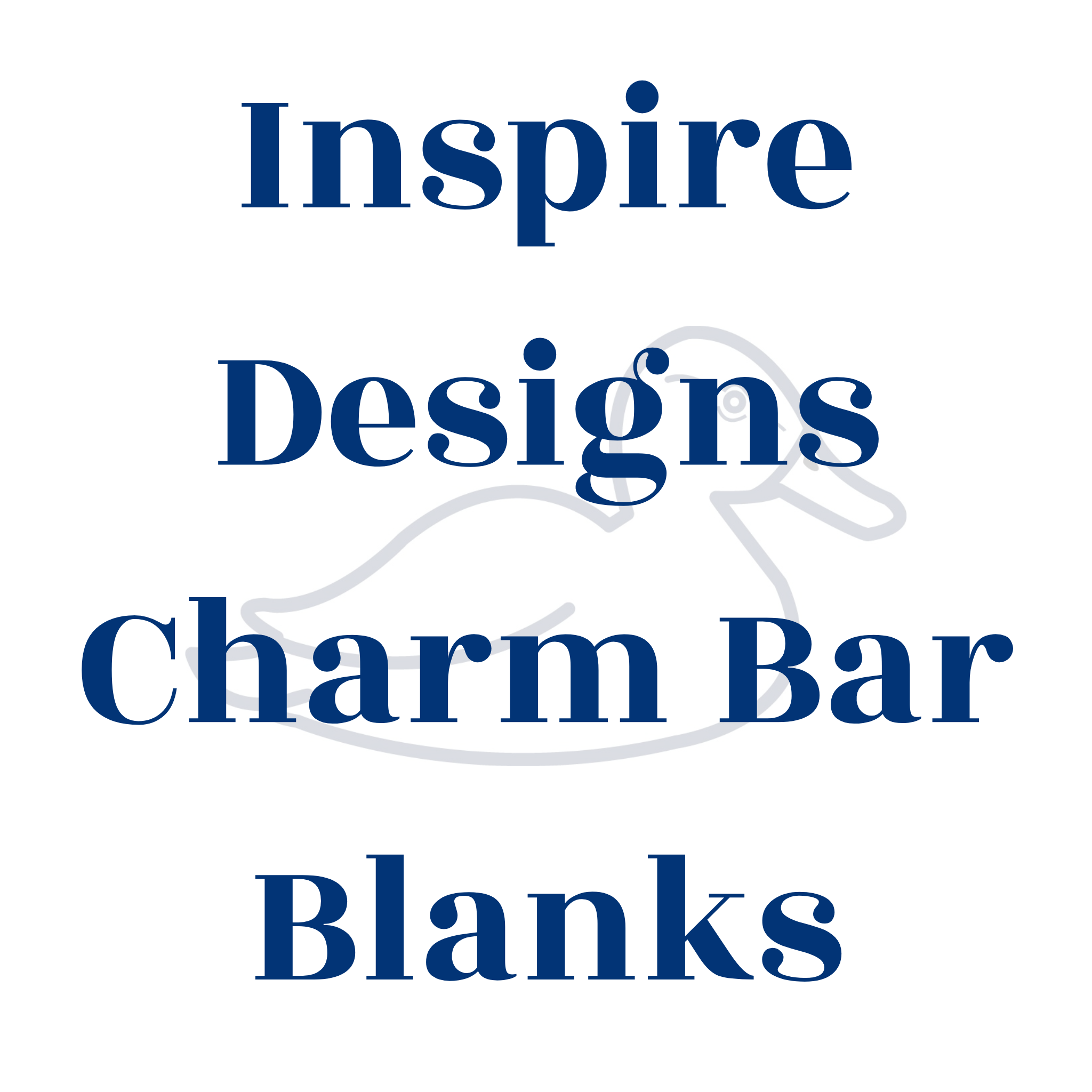 Inspire Designs Charm Bar Blanks
