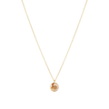 16" Necklace Gold - Reflection Small Charm - 11