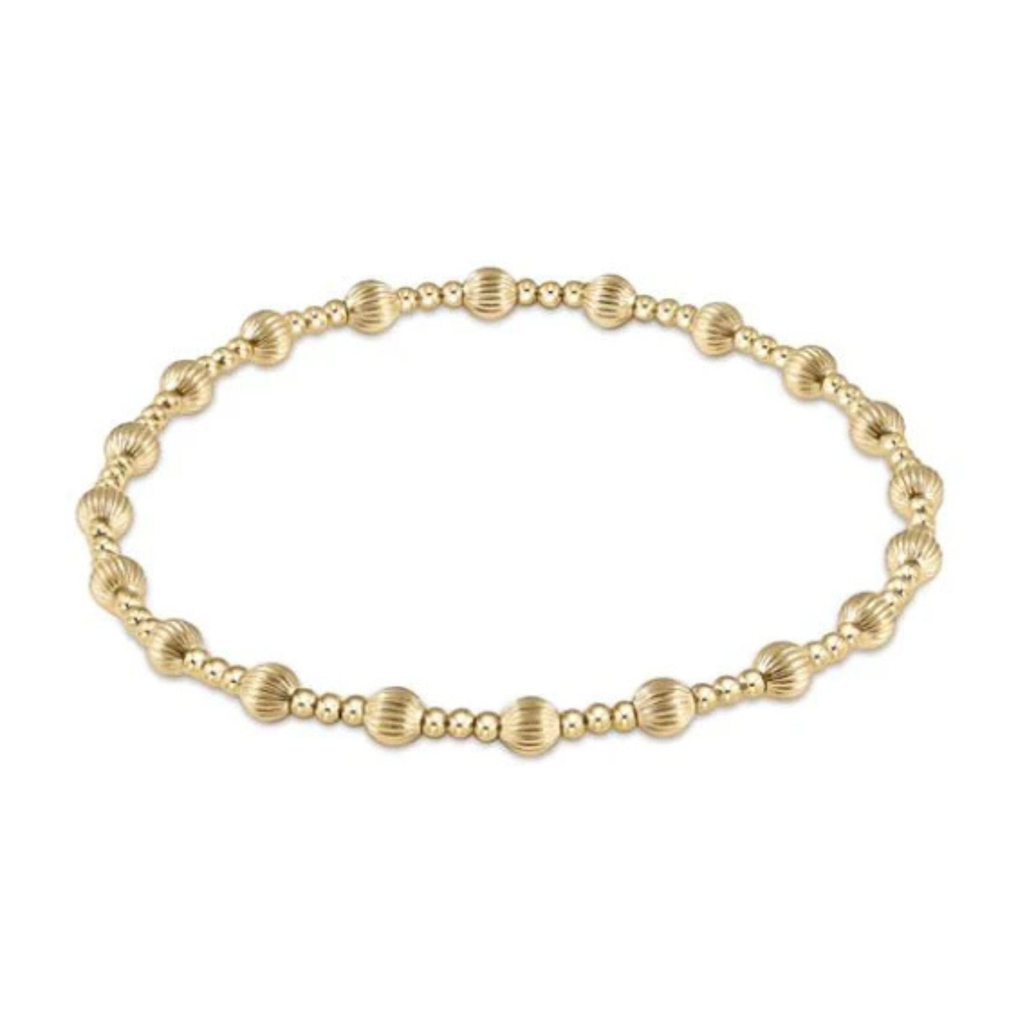 Dignity Sincerity Gold 4mm Bracelet