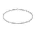 Sterling Silver 2mm Bead Bracelet