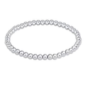 Sterling Silver 4mm Bead Bracelet