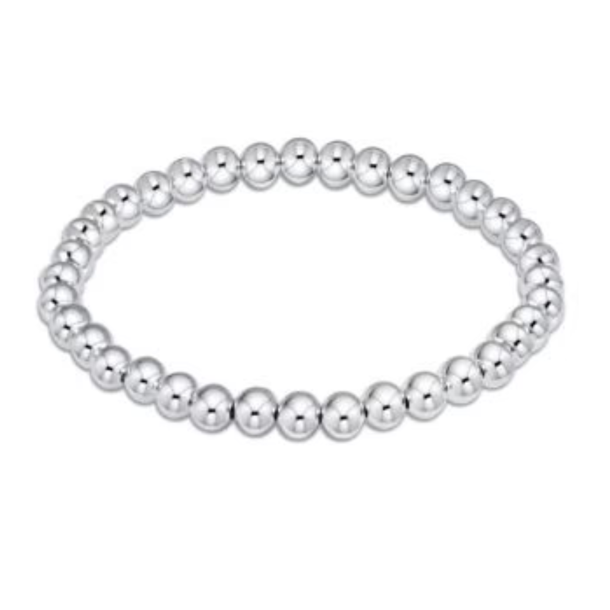 Sterling Silver 5mm Bead Bracelet