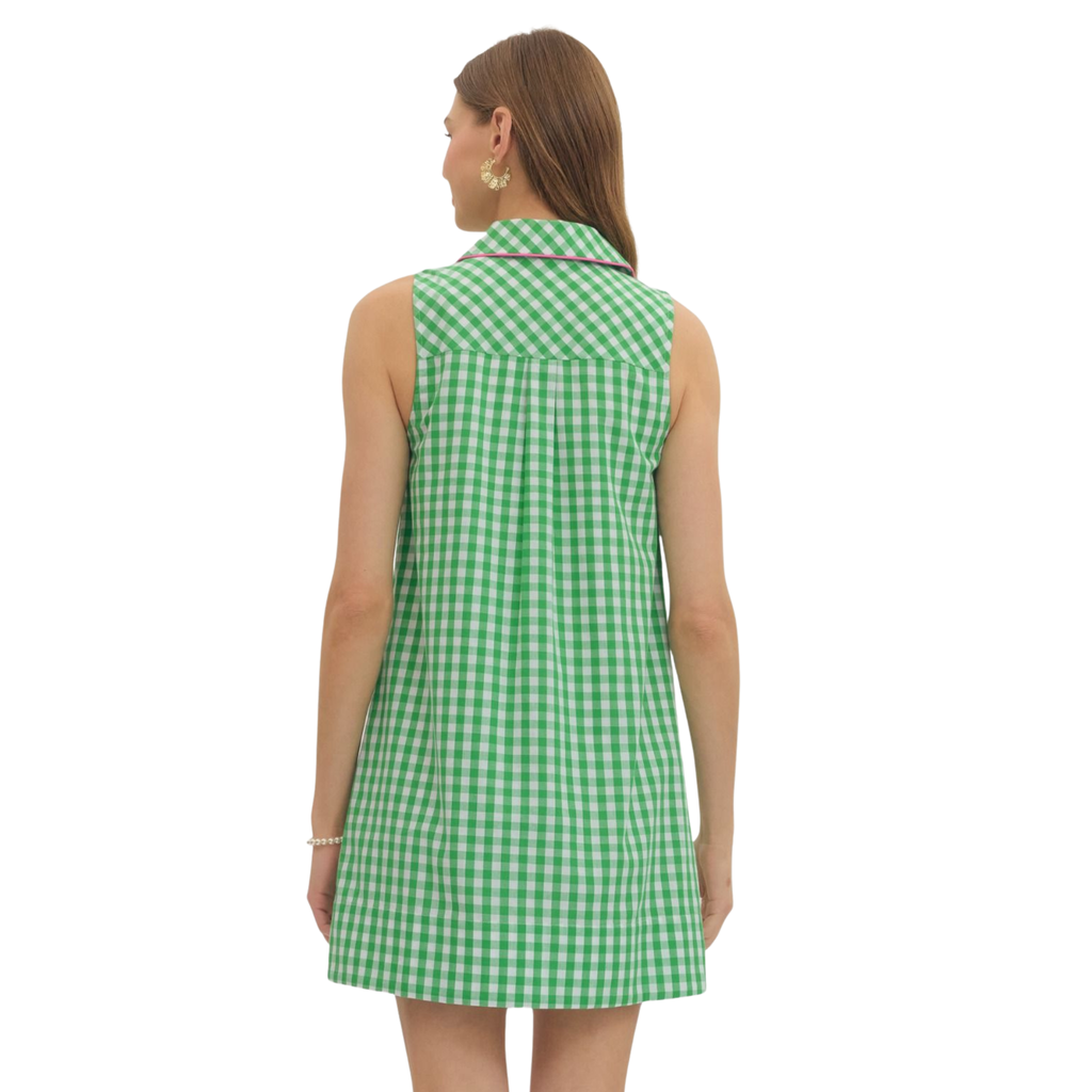 Lily Gingham Dress