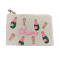 Cheers Beaded Coin Wallet