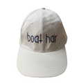Boat Hair White Hat