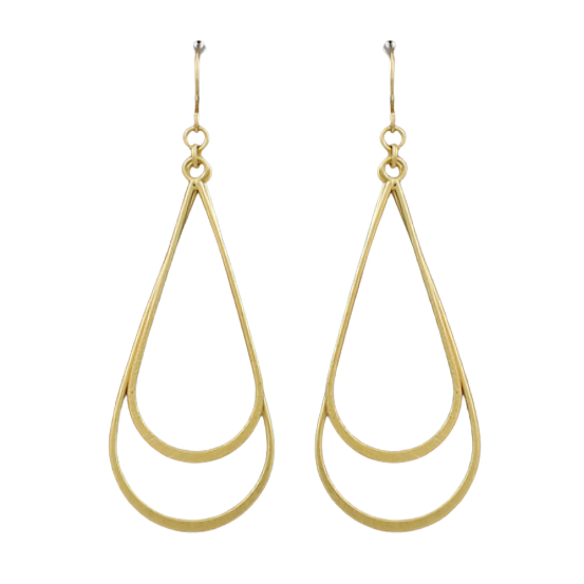 Double Teardrop Earrings