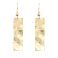 Hammered Bar Earrings