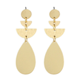 Wedge & Teardrop Earrings