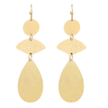 Fan & Teardrop Earrings