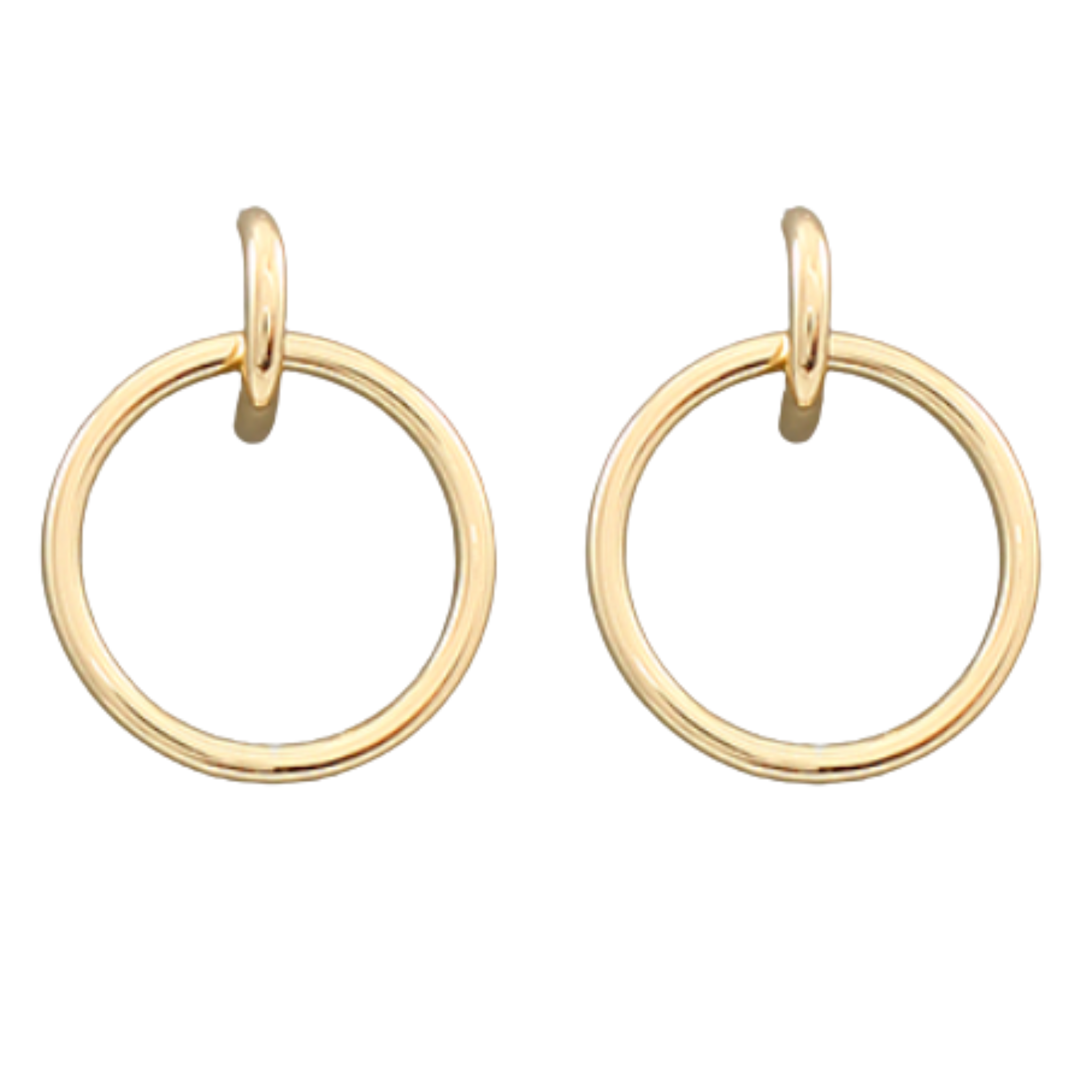 Circle Dangle Earrings