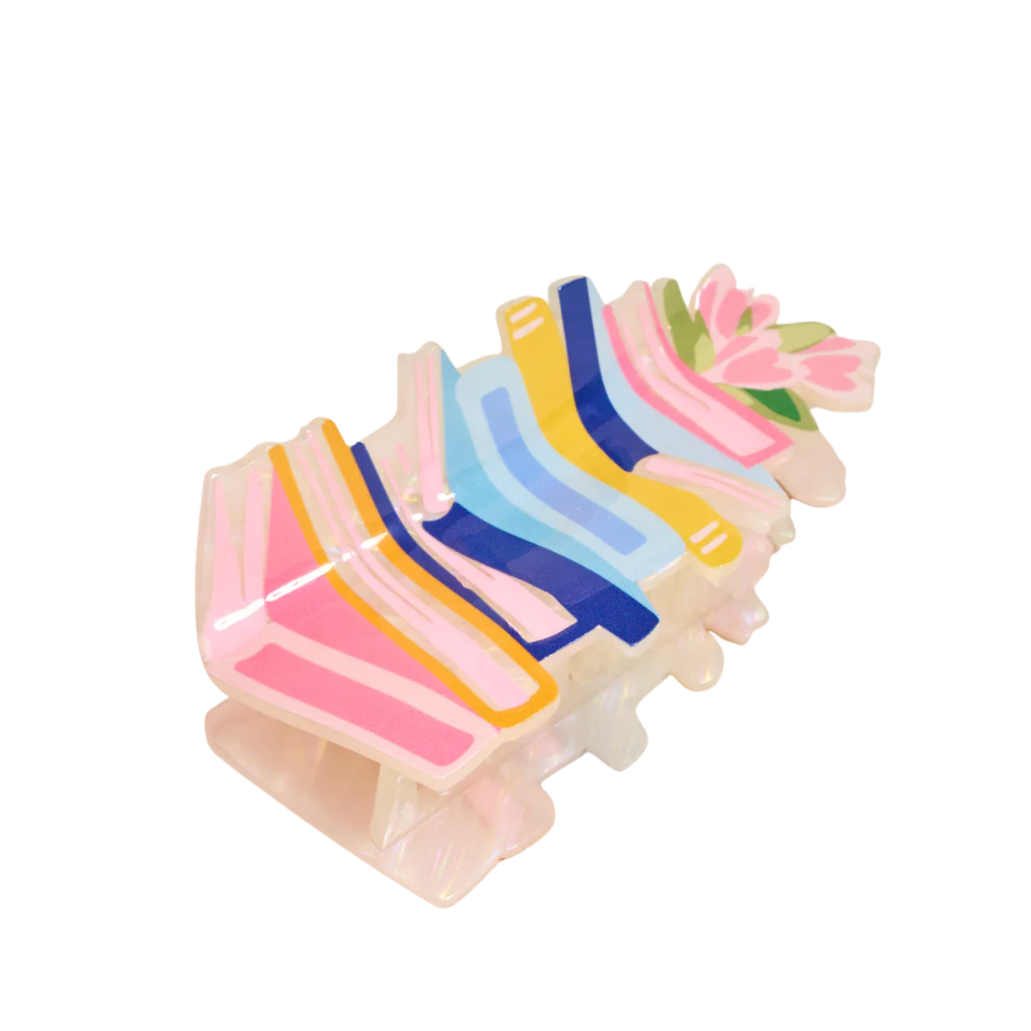 Book Nook Claw Clip