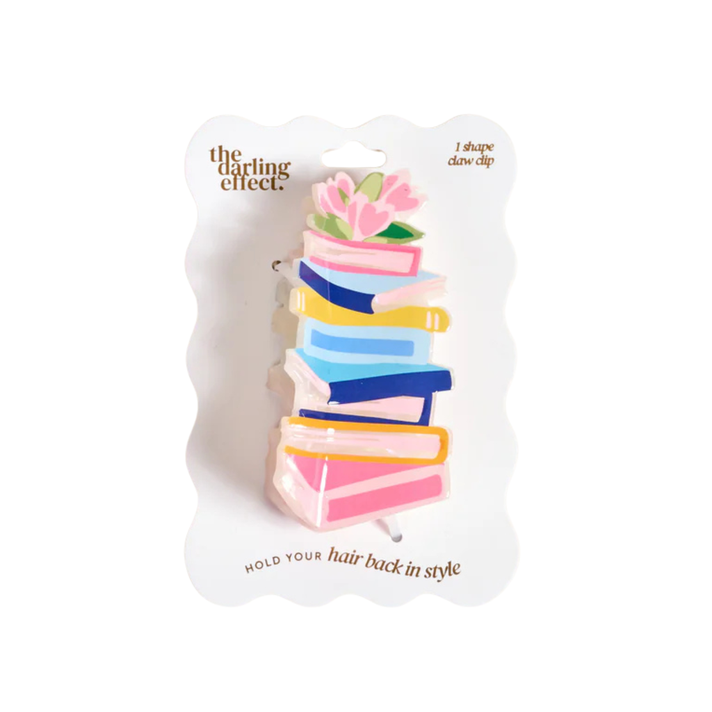 Book Nook Claw Clip