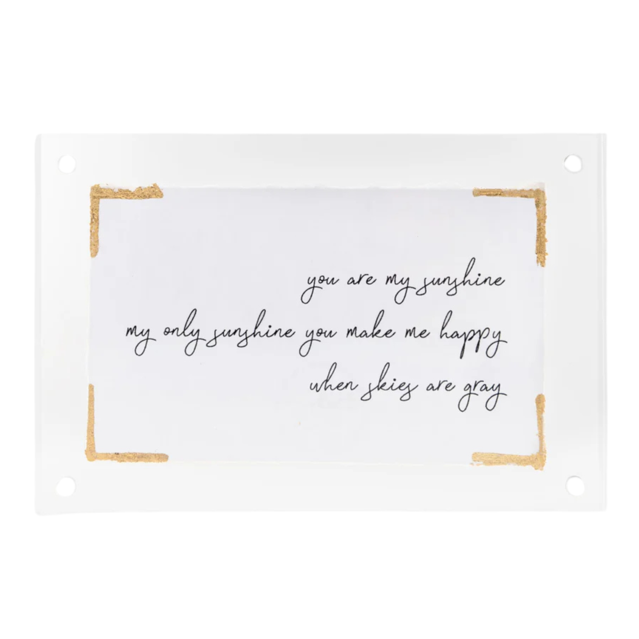 You Are My Sunshine Frame