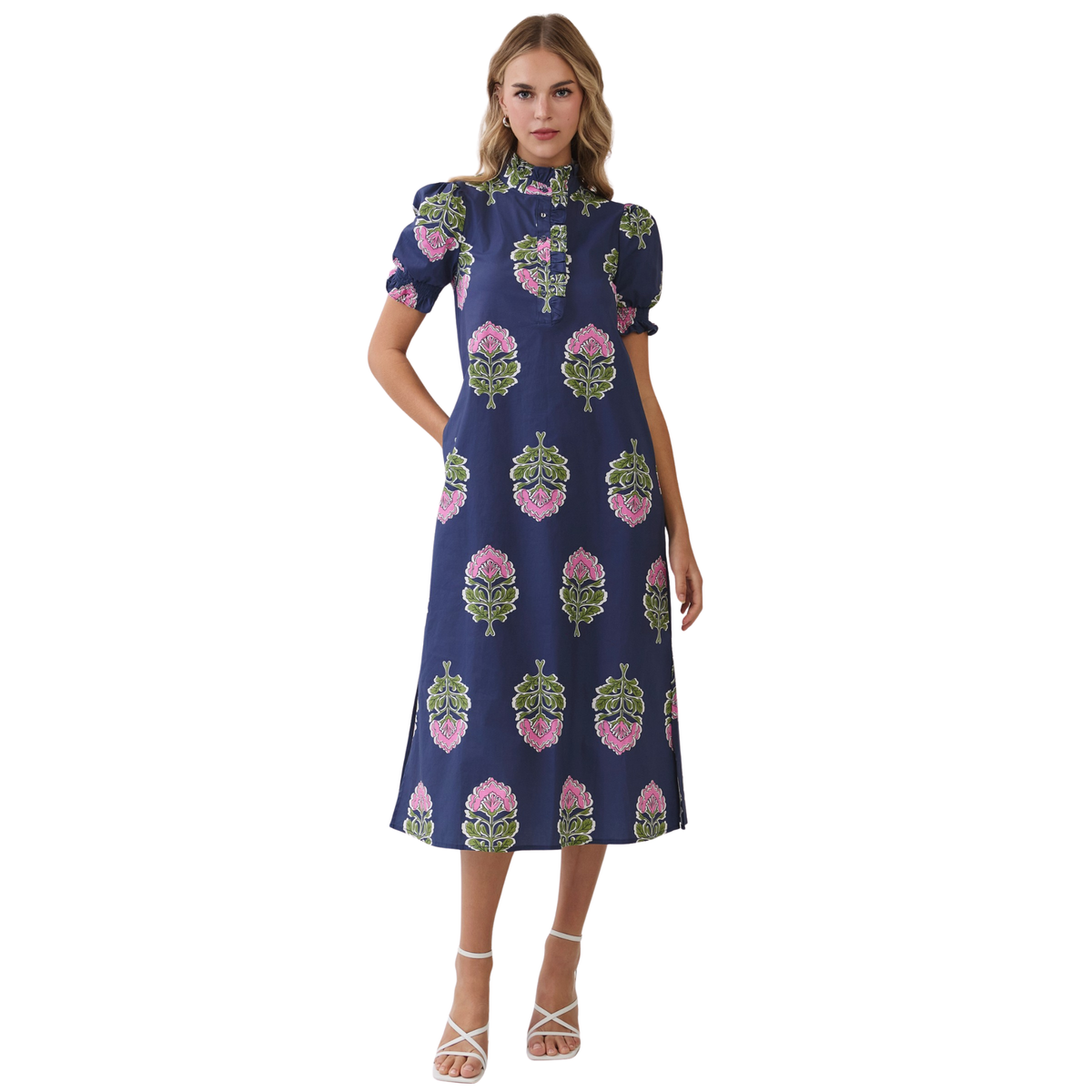 Ellery Floral Midi Dress