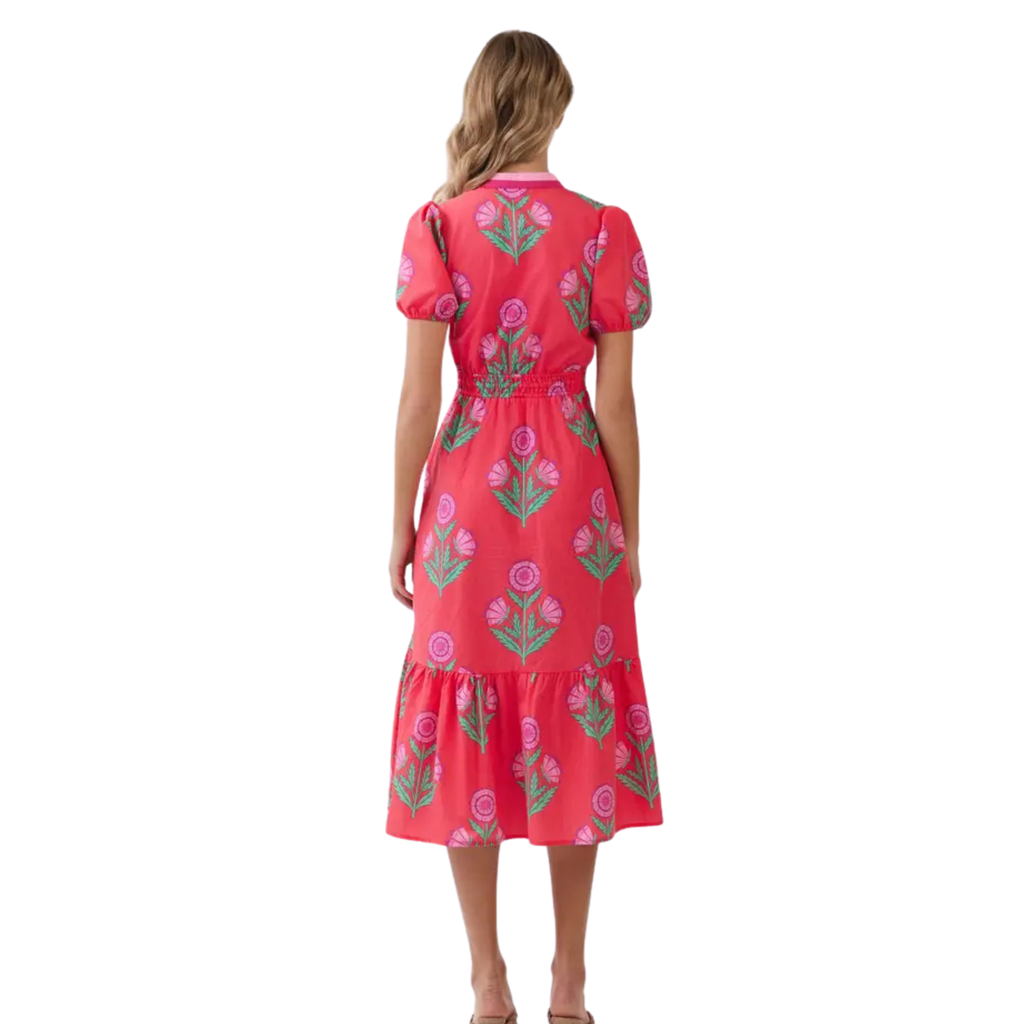 Mae Floral Midi Dress