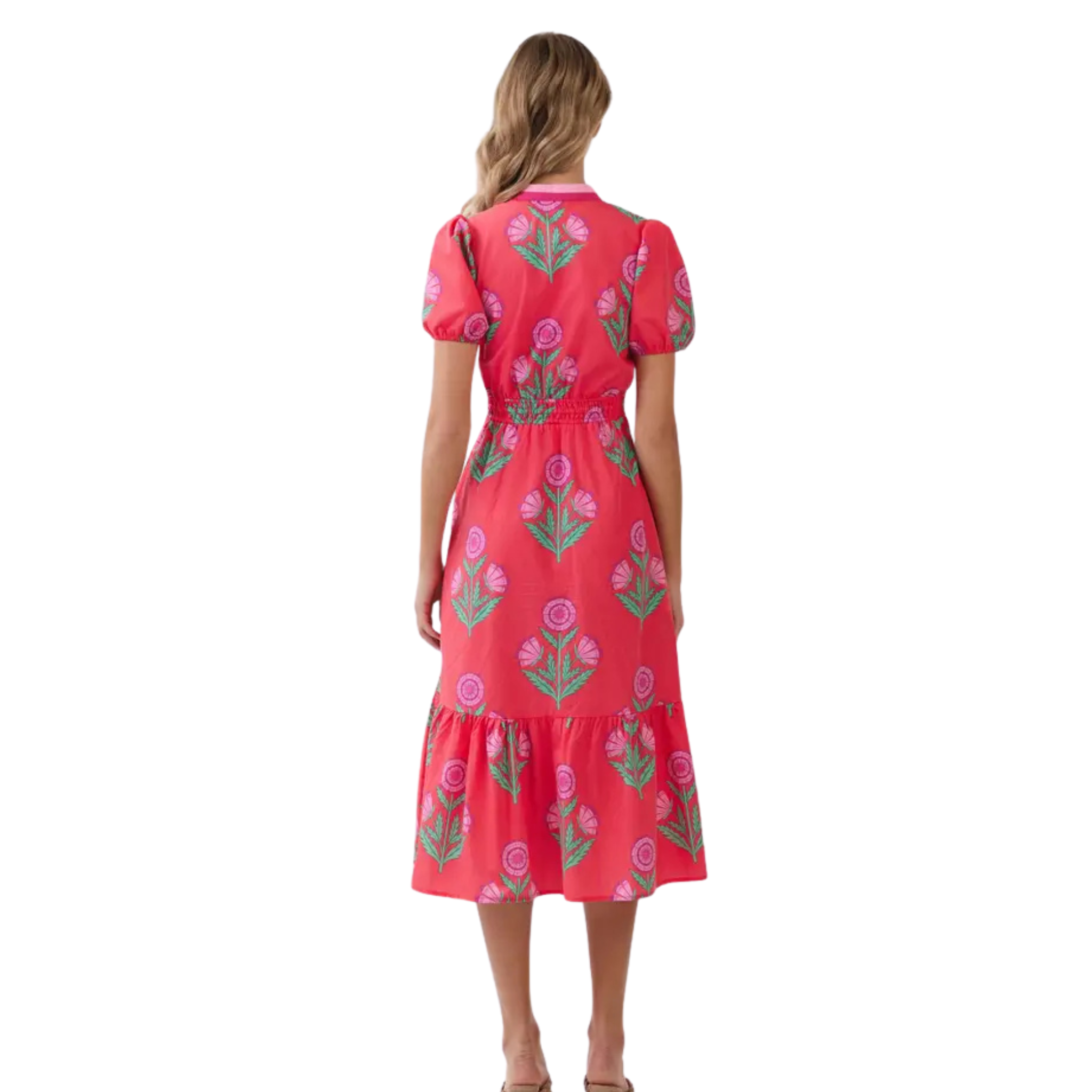 Mae Floral Midi Dress