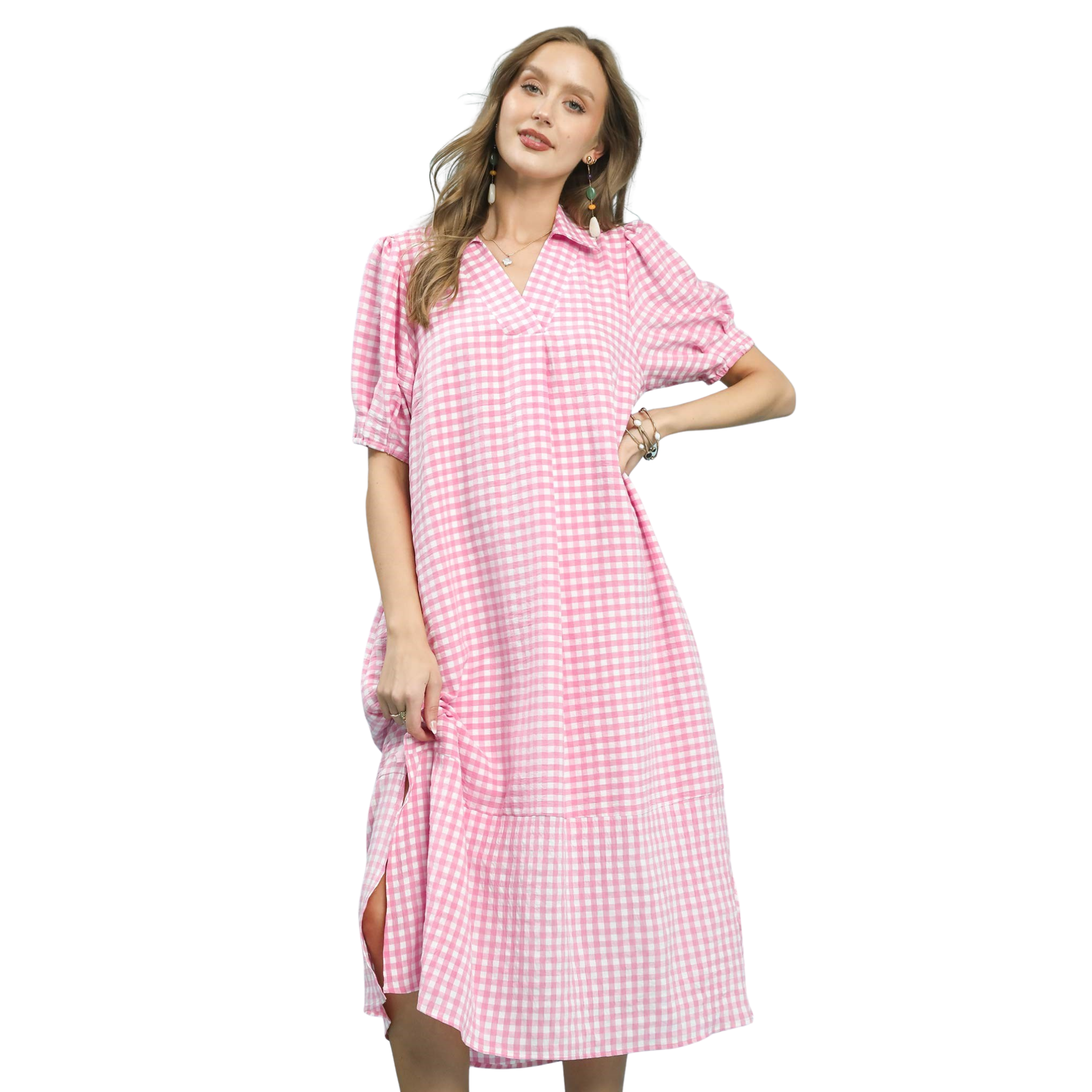 Ashley Gingham Dress