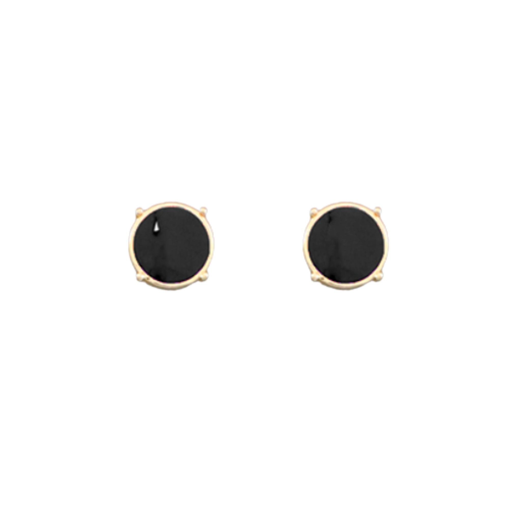 Black Color Studs